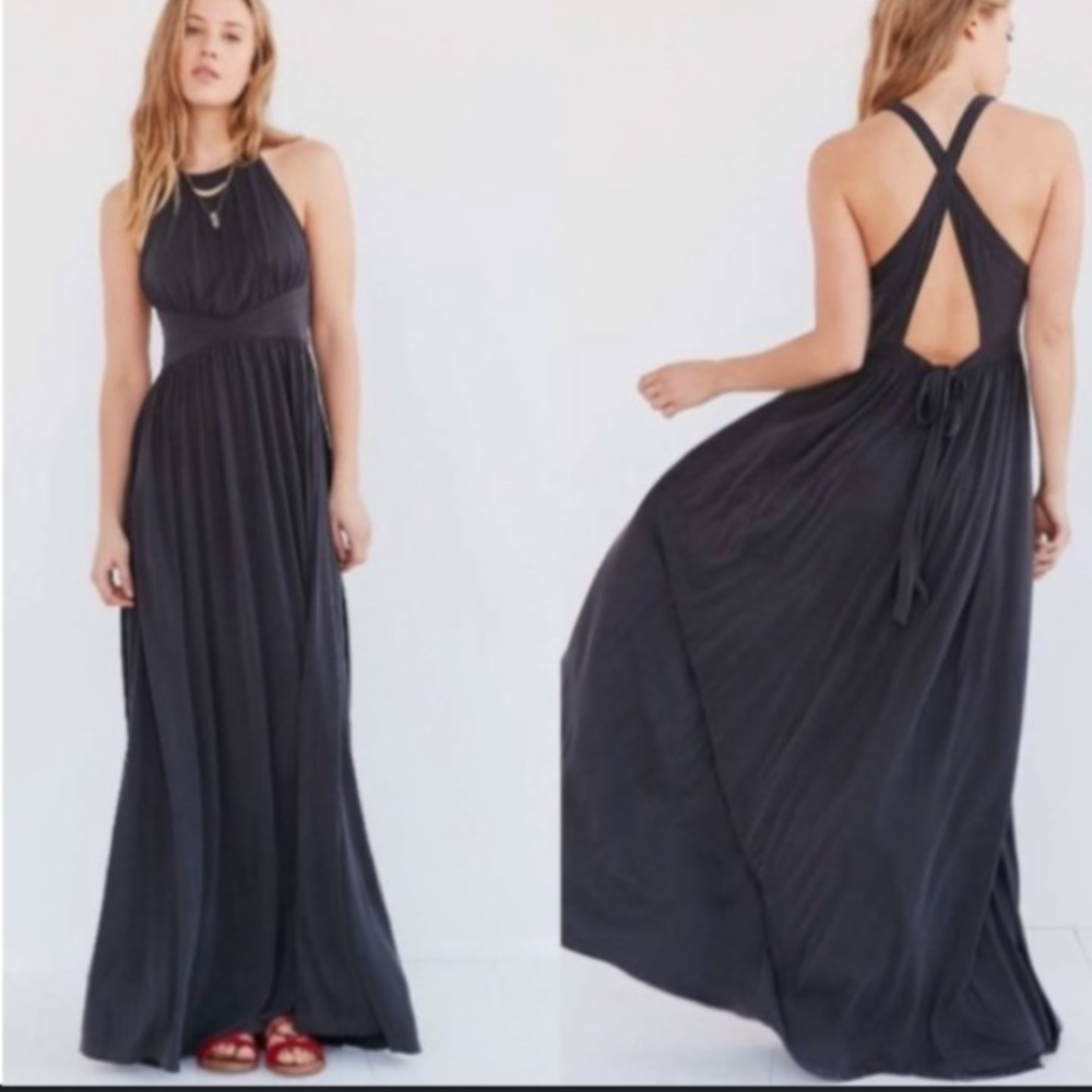 Silence and Noise goodness knit maxi dress